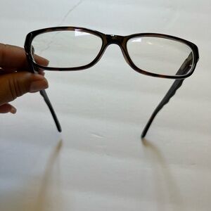 Vintage Bulova reading glasses in Turtle